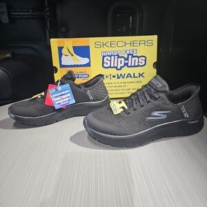 Skechers Go Walk Flex Hands Free Slip-ins-Grand Entry Women's 7.5 Wide Fit NEW
